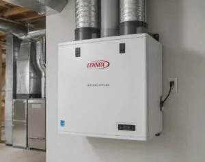 Residential air exchanger maintenance