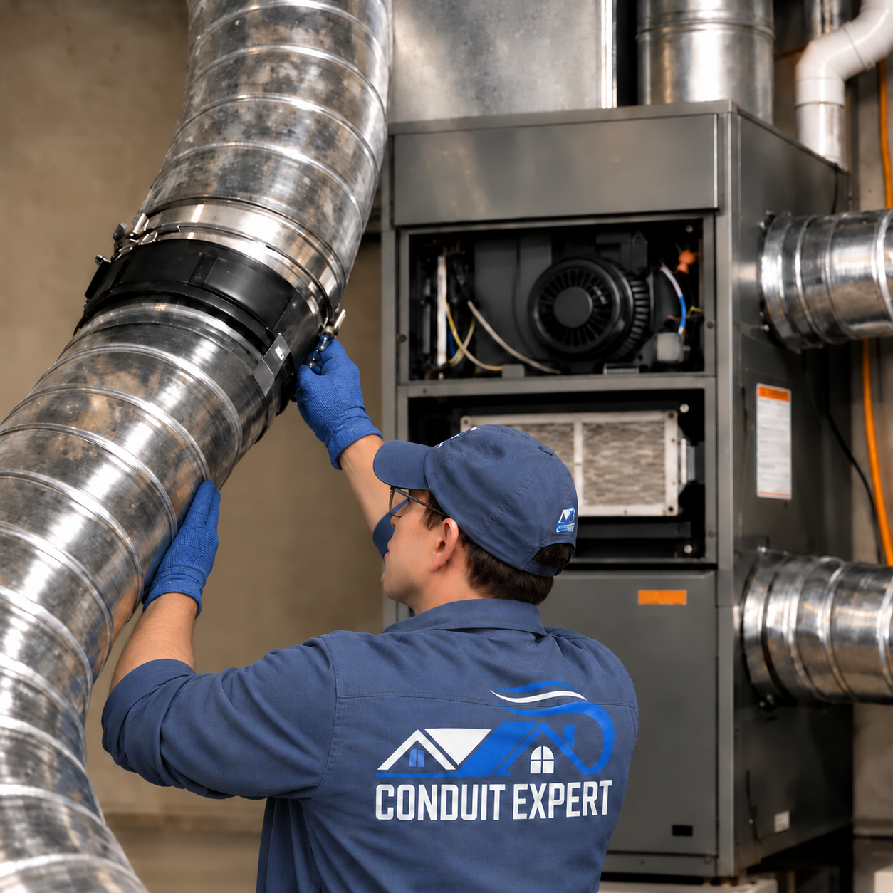 Nettoyage de conduits de ventilation par Conduit Expert